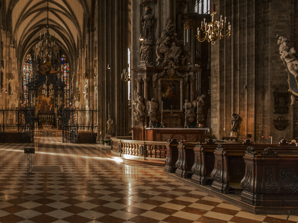 Photo de l'intérieur de la cathédrale